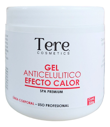 Gel Corporal Anticelulitis Efecto Calor Reafirmante Spa