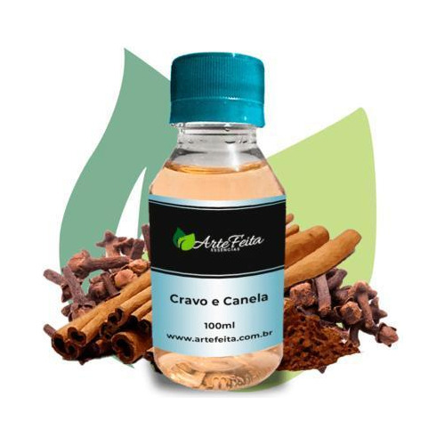 Essência Natural Cravo E Canela 100ml