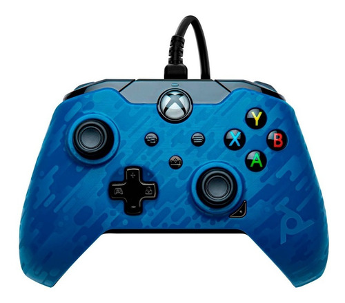 Control joystick PDP Wired Controller Series X|S 2 revenant blue