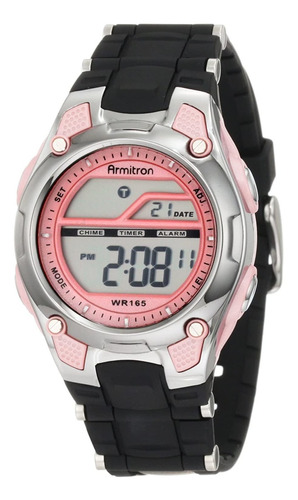 Reloj Mujer Armitron 45/6984pnk Cuarzo Pulso Negro Just Watc