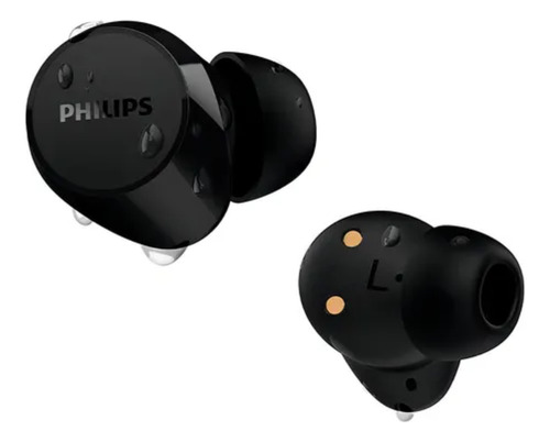 Phone De Ouvido Tat1209 Philips Resistente A Água Ipx4 Preto Preto