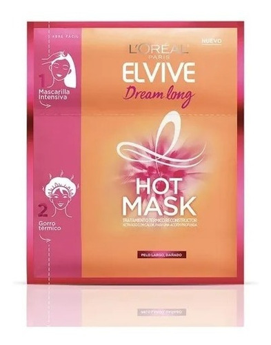 Mascarilla Capilar Hot Mask L'oreal Elvive Dream Long 20ml