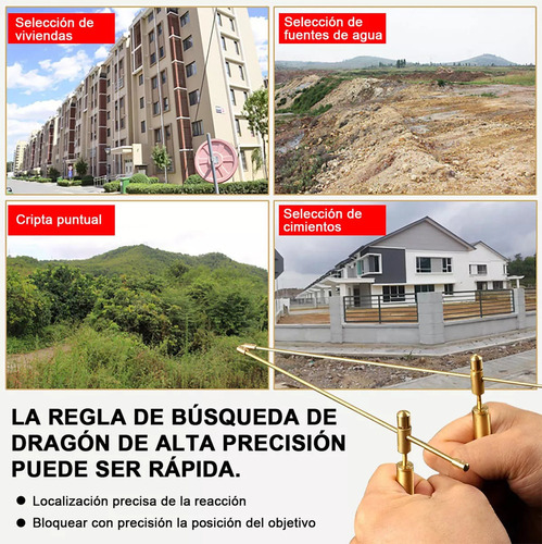 Para Para Pp Varillas De Radiestesia De Cobre 2 Varillas De