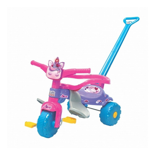 Imagem 1 de 1 de Triciclo Unicórnio Magic Toys Unicórnios Tico-Tico Uni Love rosa