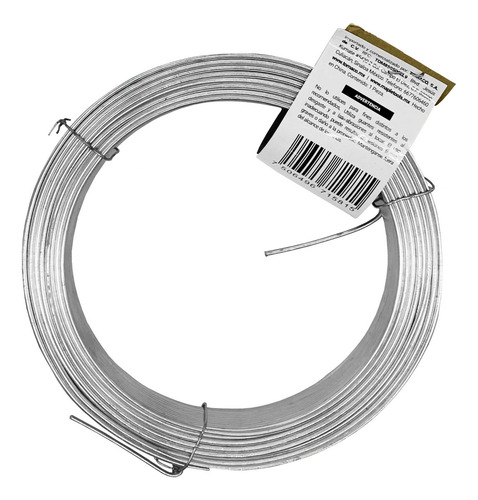 5 Rollos Alambre Galvanizado Calibre 16 1kg C/u Maple Tools