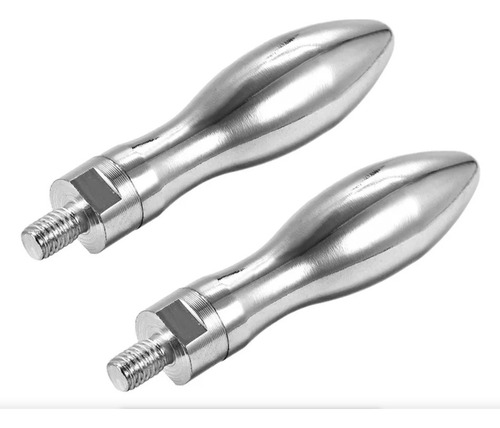 2 Perilla Niveladora Con Tornillo M8x12mm Manijas Giratorias