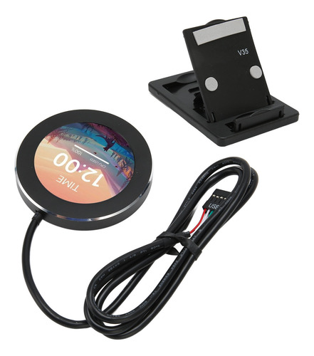 Pantalla Lcd Liquid Cooler De 2,1 Pulgadas, Redonda, 480 X 4