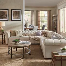 Comprar Sillon Esquinero Rinconero Chesterfield Chenille O Talampaya
