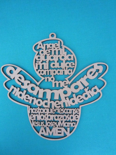 Recuerdos Y Decoraciones En Mdf Angelitos, Cruces Y Más