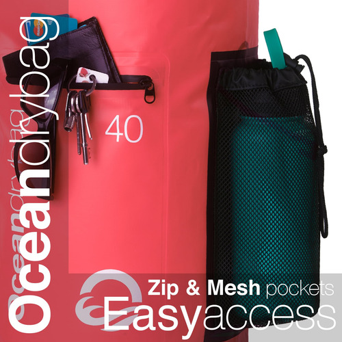 Ocean Dry Bag - Bolsa Impermeable De 20 Litros, Color Rosa A