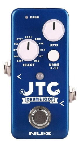 Nux Ndl-2jtc Pedal Caja De Ritmos Looper Guitarra Eléctrica