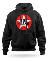 Comprar Polera Con Capucha Personalizada  Motivo Banda The Clash 01