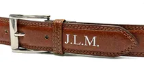 Comprar Cinturones Personalizados Hombre De Cuero Iniciales Cintos
