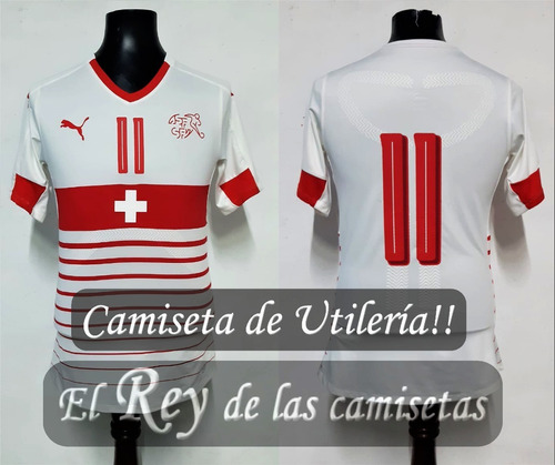 Camiseta De Utileria De La Seleccion De Suiza Power Cell 