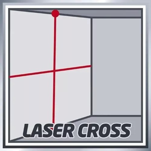 Nivel Laser Autonivelante En Cruz 15 Mts 2 Lineas Roja Emtop