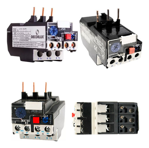 Kit Chave Seletora 3p Fixas + Contator 9a + Relé