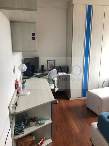 Imagem 7 de 15 de Excelente Apartamento Com 154 M2 Útil, 4 Dormitórios, Sendo 3 Suítes 3 Vagas De Garagem,lazer Total - Em44376