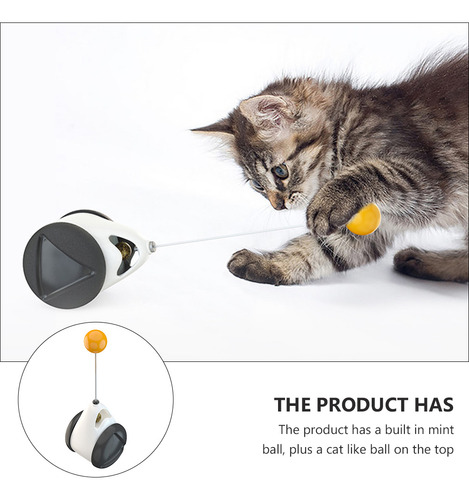 Juguete Para Gatos Balance Swing Car Con Bola De Hierba Gate