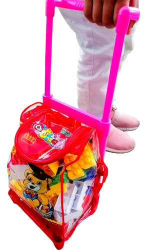 Armatodo Bolso Infantil 90 Bloques Juego Niño Niña Juguetes