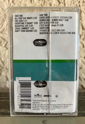 Ace Of Base - Greatest Hits Exitos Cassette Kct Nuevo