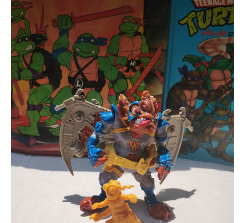 Tmnt Playmates Wingnut & Screwloose (Usado)