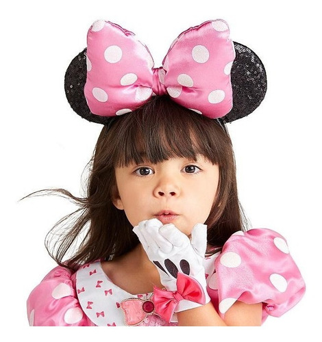 Vincha Minnie Mouse De Disney Usa  Para Niñas