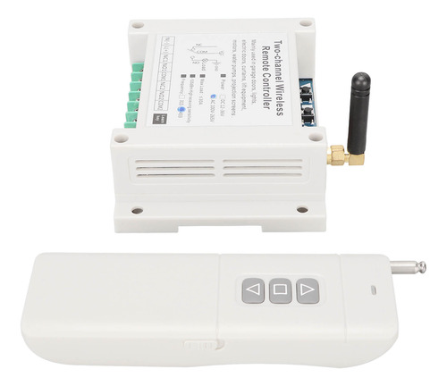 Relé Portátil Estable De 2 Canales Con Control Remoto Rf Ina