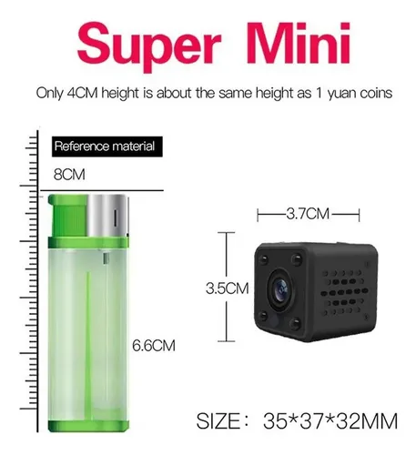 Videocámara Inalámbrica Con Sensor De Movimiento De Mini Cám