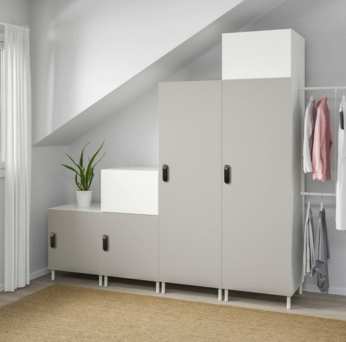 Cerradura Muebles Cajon Packx2 Tekno Mini F021 V Huella *cu
