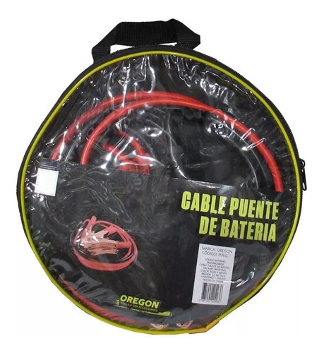 Imagen 3 de 8 de Cable Puente Batería 800amp 4 Pinzas Reforzado + Estuche