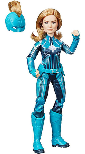 Boneca Avengers Capitã Marvel Starforce Verde - Hasbro