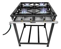 Comprar Fogão Industrial 4 Bocas P5 Caulim 30x30 Alta Pressão