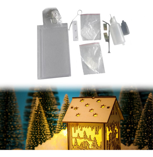 Kit De Material Para Luz Noturna Faça Você Mesmo, Abajur