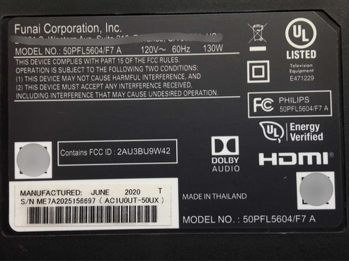 Kit Leds Philips 50pfl5604/f7 A Uduledlxt015 Lb5009a V0_00 (Usado)