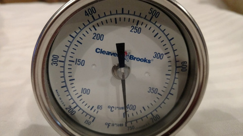 Termometro P/caldera Cleaver Brooks 400 Grados Centrigados
