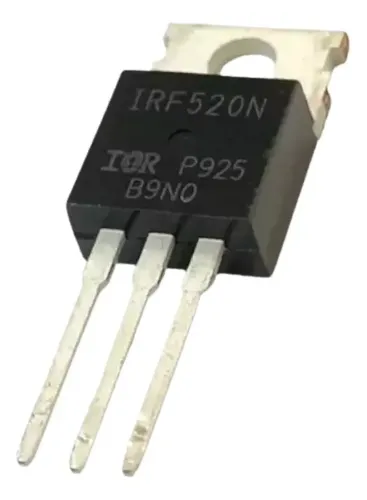 Lot De 5 MOSFET IRF520N TO-220 - Composants Électroniques Neufs, Marque LIAOTEC, Fabriqué En Chine