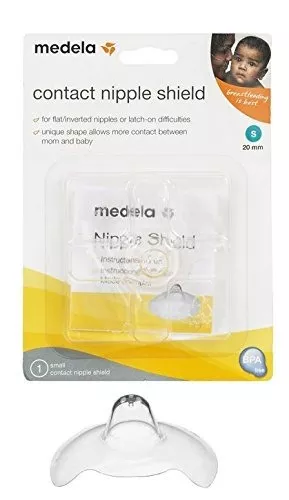 Medela - Pezonera lactancia con estuche talla S (16 mm)