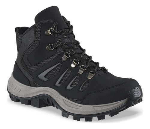 Botas Outdoor Nasir Negro Para Hombre Croydon