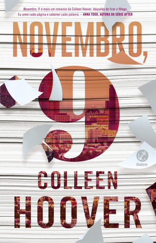 Novembro, 9 Livro Colleen Hoover