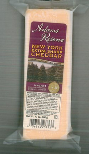 Reserva Ny Extra De Queso Cheddar Agudo Color De Adam (10 On