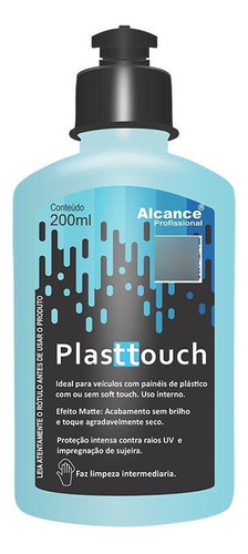 Protetor De Plásticos Internos Plasttouch Alcance 200ml