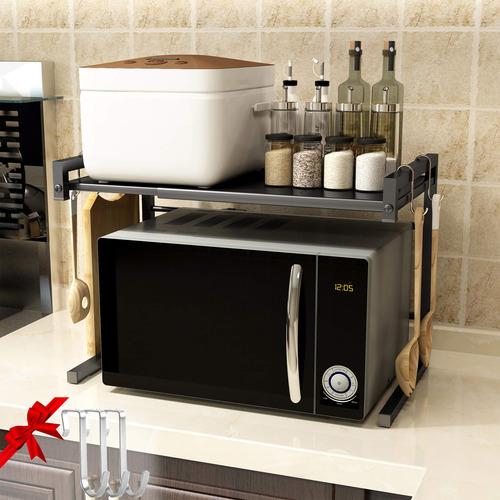 Estante Para Horno Microonda Retractil Encimera Cocina 2
