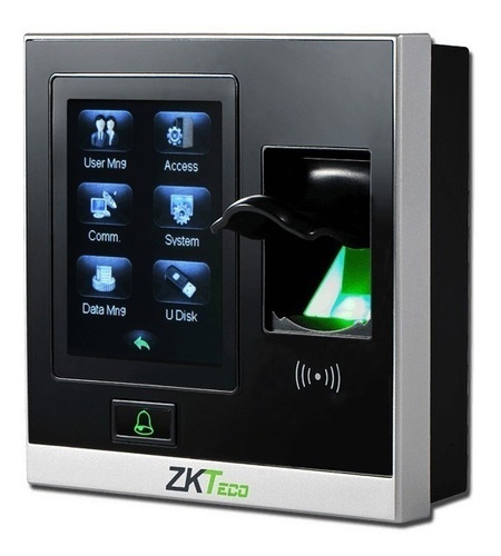 Control De Acceso Y Asistencia Lector Biometrico Sf400id Zk