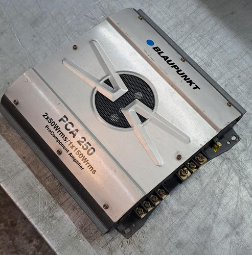 Potencia Auto Amplificador 2 Canalaes 150w Blaupunkt Usado Gris (Usado)