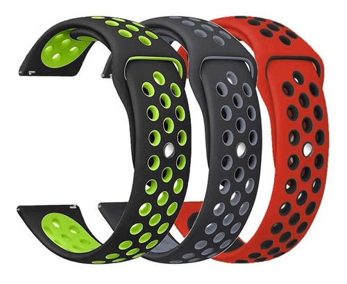 Banda Correa Huami Amazfit 1 / 2 Ticwatch 1 / Pro Silicona