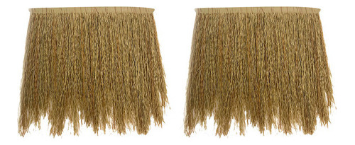 Roupas Mexicanas, 2 Peças De Telhado De Palha Artificial