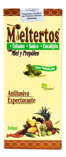 Mieltertos Jarabe | Expectorante Natural | 240 Ml