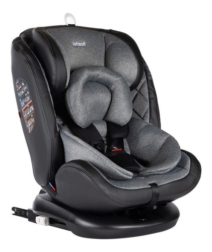 Imagen 2 de 2 de Silla De Bebé Para Carro Isofix Infanti I-giro 360° Gris