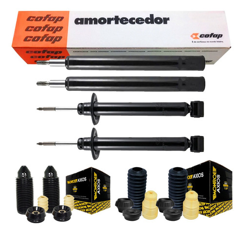 Kit 4 Amortecedores Cofap Gol G1 80 A 94 Quadrado Kits Axios