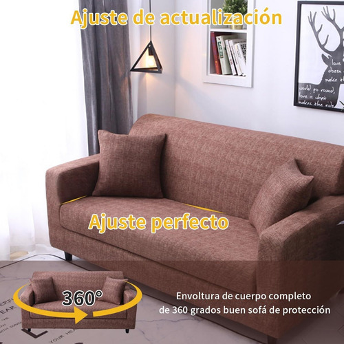 Funda Para Sofa Cama, Cubre Sofa 3 Plazas Elástica Protector